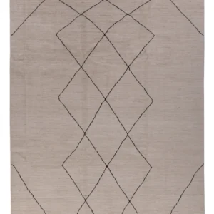 Berberteppe - 345 x 247 cm - grå