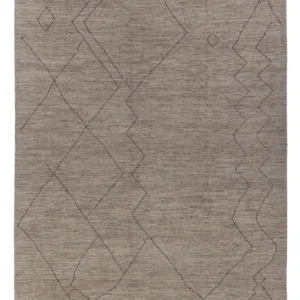 Berberteppe - 347 x 256 cm - grå