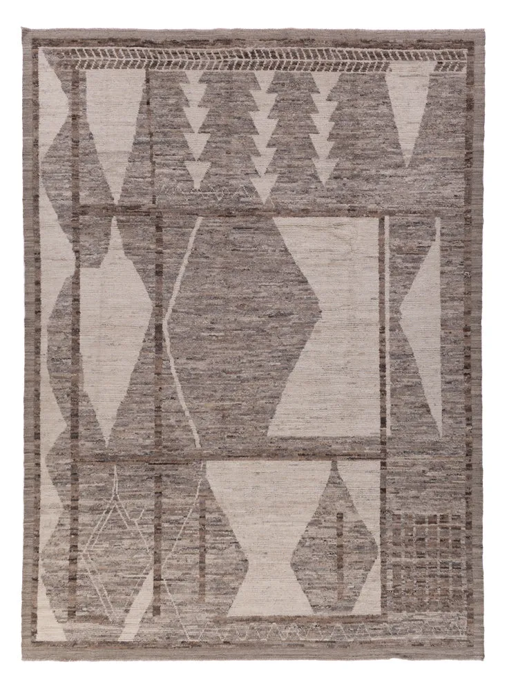 Berberteppe - 349 x 253 cm - mørkegrå