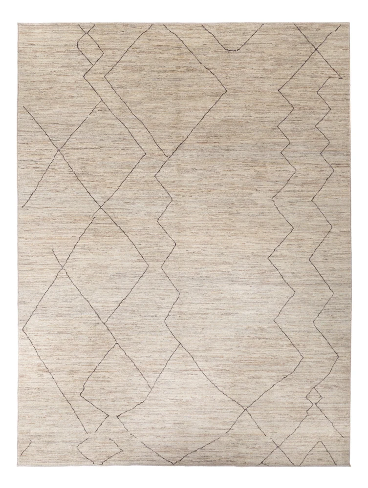 Berberteppe - 362 x 276 cm - beige