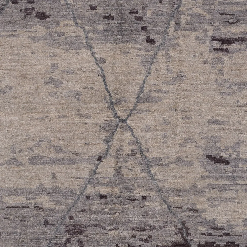 Berberteppe - 368 x 274 cm - mørkegrå