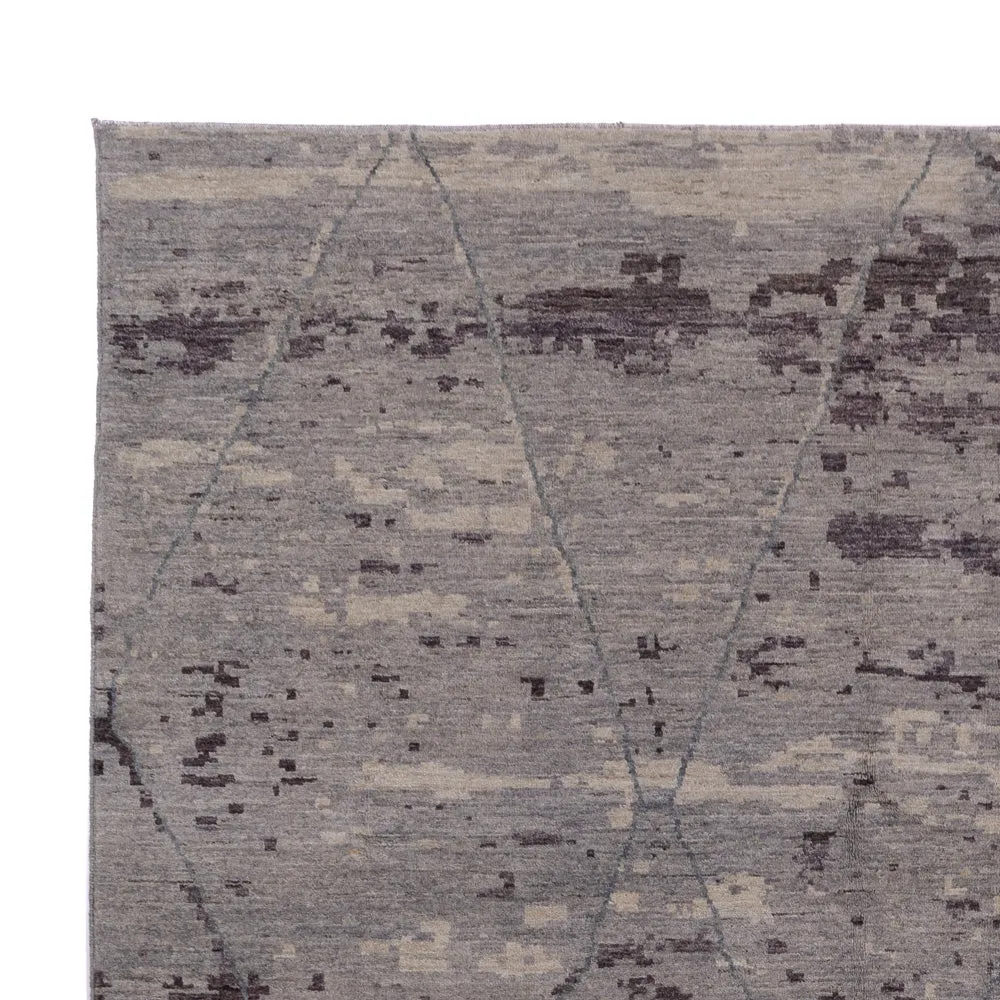 Berberteppe - 368 x 274 cm - mørkegrå