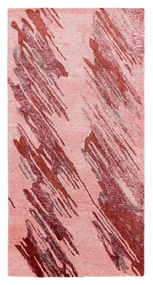 Designer teppe - 140 x 70 cm - rød