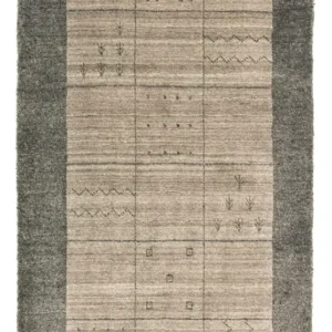 Designer teppe - 140 x 70 cm - beige