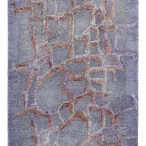 Designer teppe - 140 x 70 cm - lilla