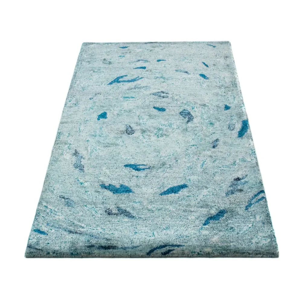 Designer teppe - 140 x 70 cm - turkis