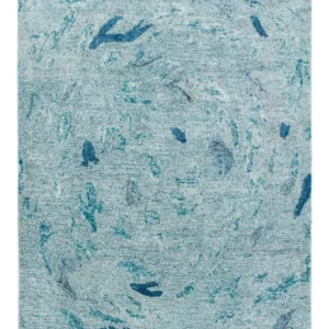 Designer teppe - 140 x 70 cm - turkis