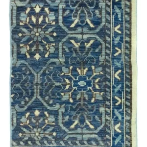 Designer teppe - 92 x 59 cm - blå