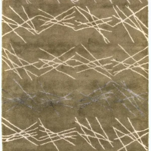 Designer teppe - 182 x 122 cm - grønn