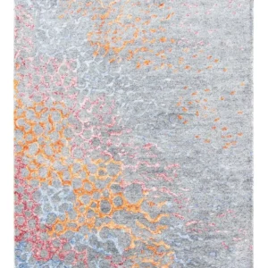 Designer teppe - 200 x 140 cm - lyseblå