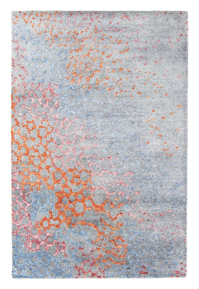 Designer teppe - 200 x 140 cm - lyseblå