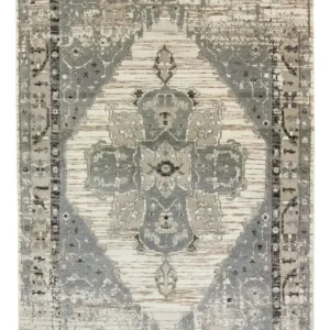Designer teppe - 236 x 166 cm - beige