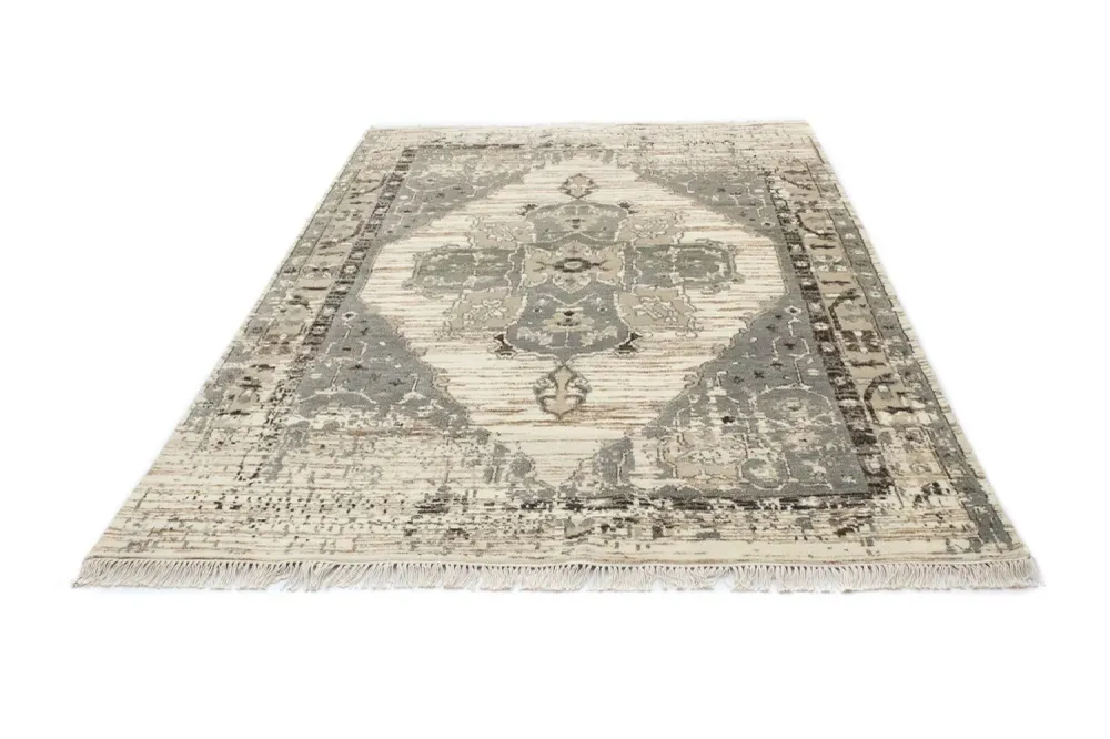 Designer teppe - 236 x 166 cm - beige