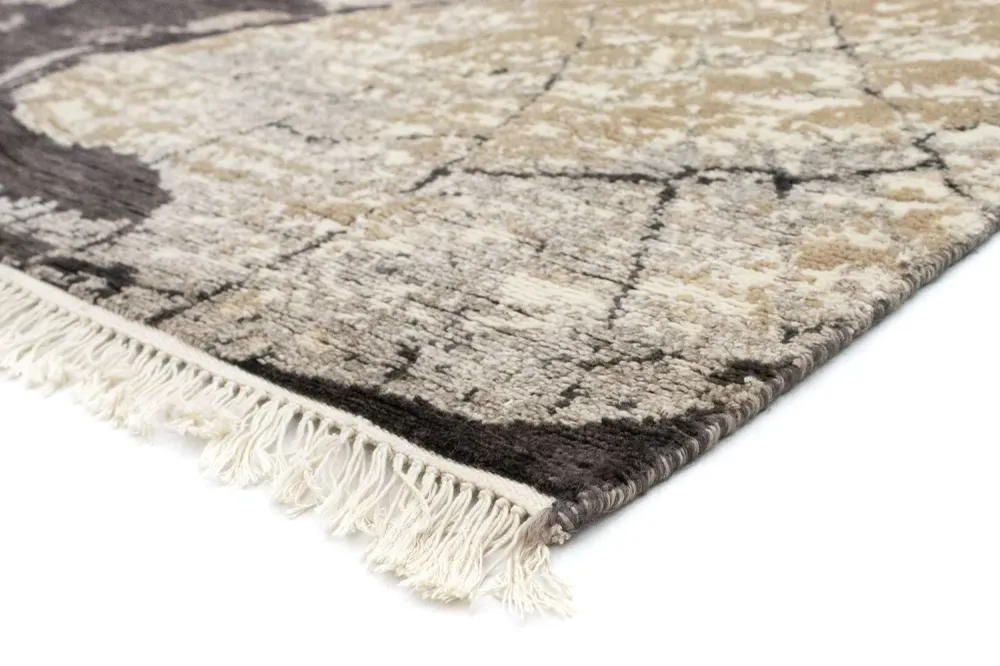Designer teppe - 236 x 169 cm - beige