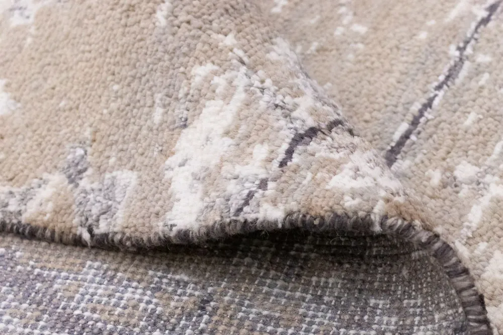 Designer teppe - 236 x 169 cm - beige
