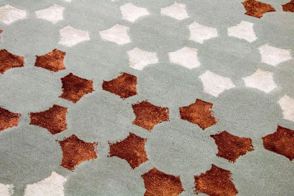 Designer teppe - 239 x 157 cm - flerfarget