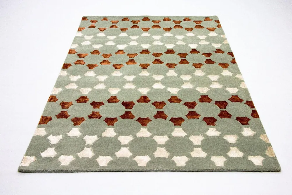 Designer teppe - 239 x 157 cm - flerfarget