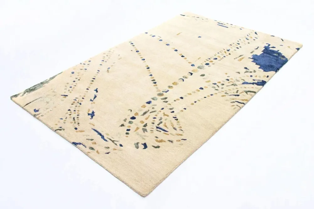Designer teppe - 240 x 152 cm - beige