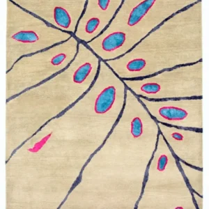 Designer teppe - 240 x 152 cm - beige