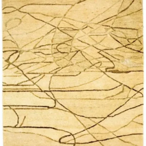 Designer teppe - 240 x 153 cm - beige