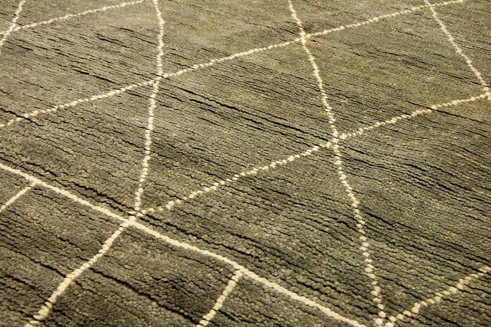 Designer teppe - 240 x 160 cm - grå