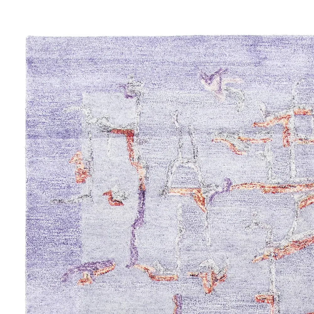 Designer teppe - 240 x 170 cm - lilla