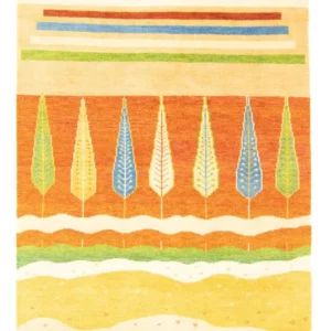 Designer teppe - 240 x 170 cm - oransje