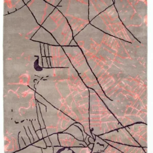 Designer teppe - 241 x 151 cm - flerfarget