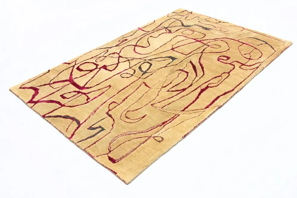Designer teppe - 241 x 152 cm - flerfarget