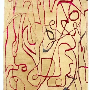 Designer teppe - 241 x 152 cm - flerfarget