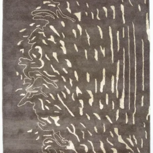 Designer teppe - 241 x 153 cm - brun