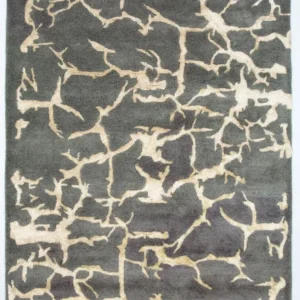 Designer teppe - 241 x 154 cm - grå
