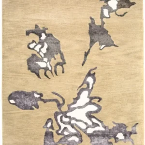 Designer teppe - 241 x 154 cm - beige