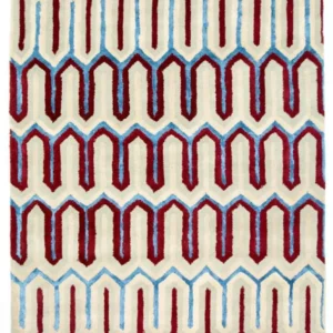 Designer teppe - 241 x 156 cm - beige