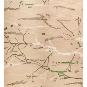 Designer teppe - 242 x 152 cm - beige