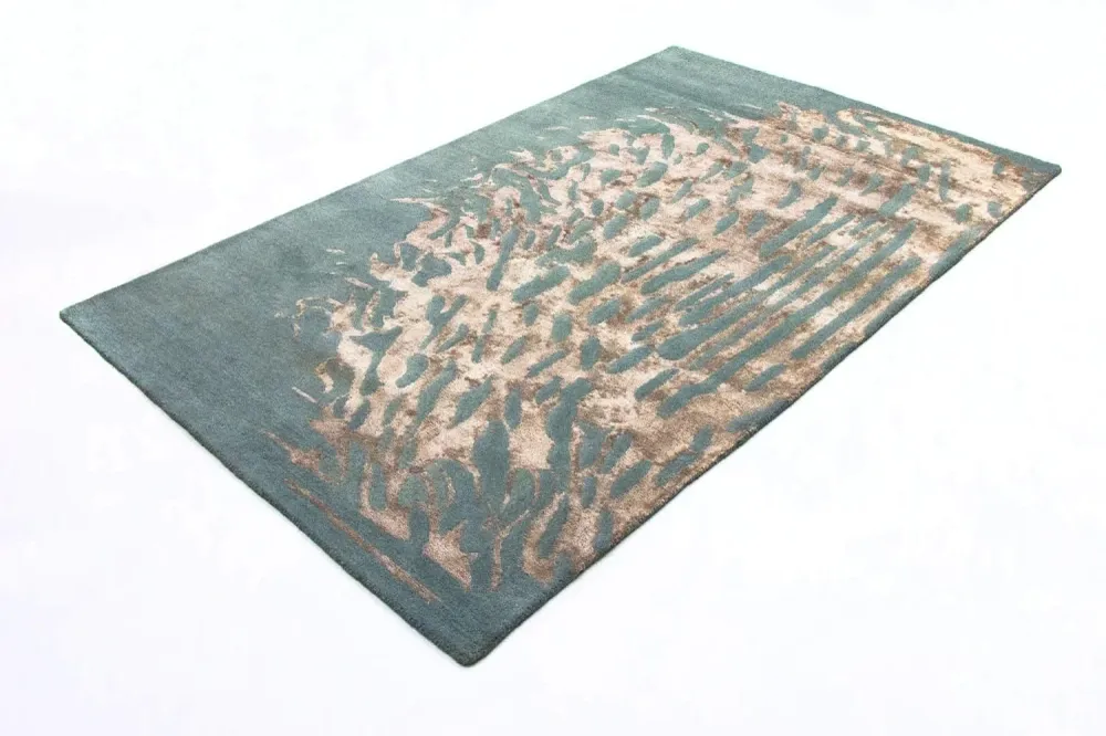 Designer teppe - 242 x 153 cm - blå