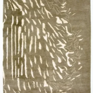 Designer teppe - 242 x 153 cm - brun