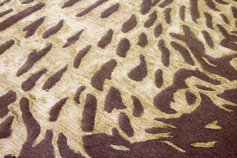 Designer teppe - 242 x 153 cm - lilla