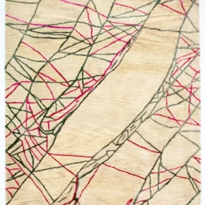 Designer teppe - 242 x 154 cm - beige