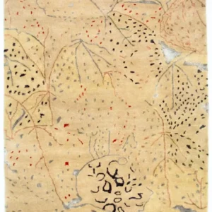 Designer teppe - 242 x 155 cm - beige