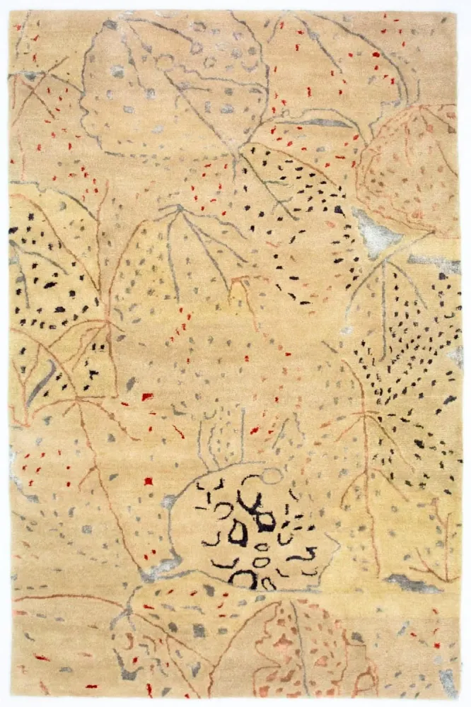 Designer teppe - 242 x 155 cm - beige