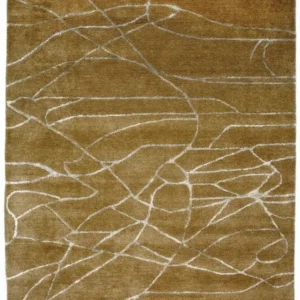 Designer teppe - 243 x 150 cm - brun