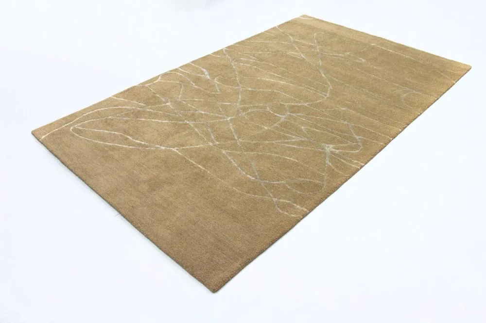 Designer teppe - 243 x 150 cm - brun
