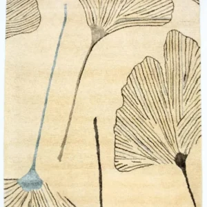 Designer teppe - 243 x 151 cm - beige