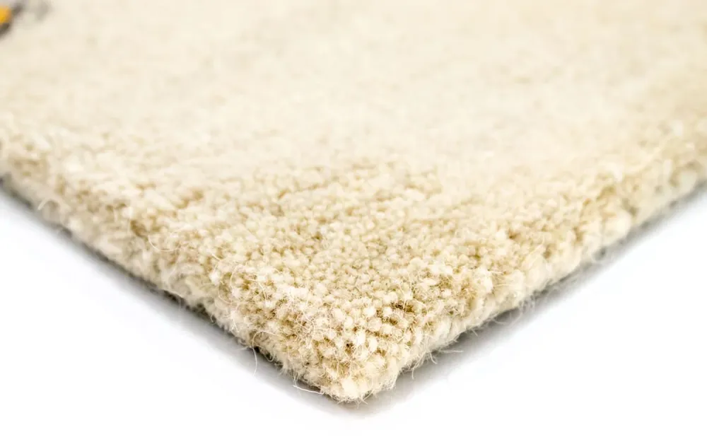 Designer teppe - 243 x 152 cm - beige