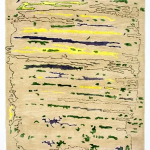 Designer teppe - 243 x 153 cm - flerfarget