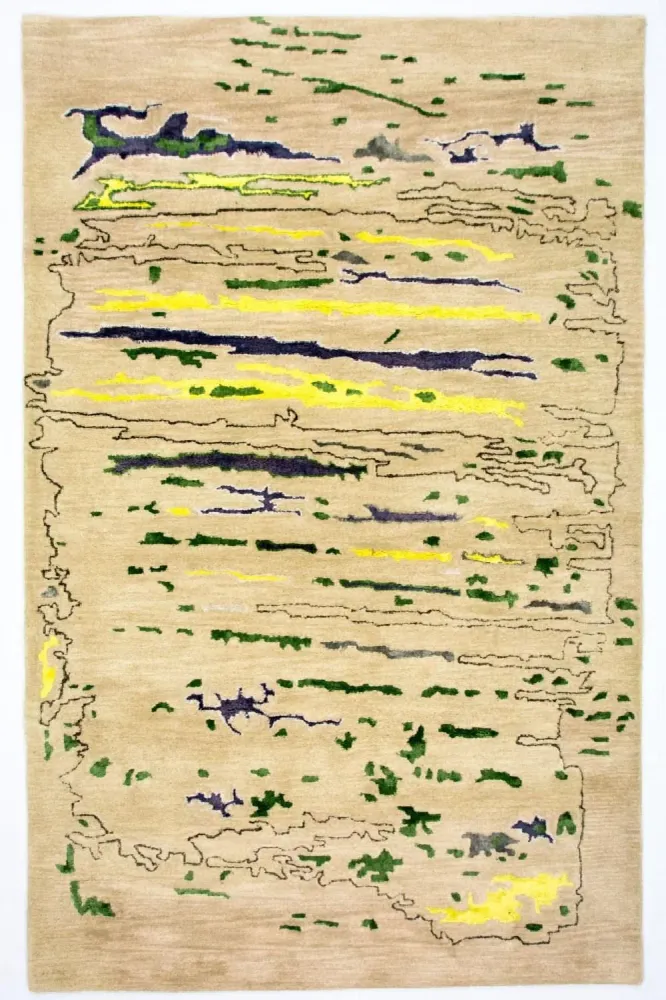 Designer teppe - 243 x 153 cm - flerfarget