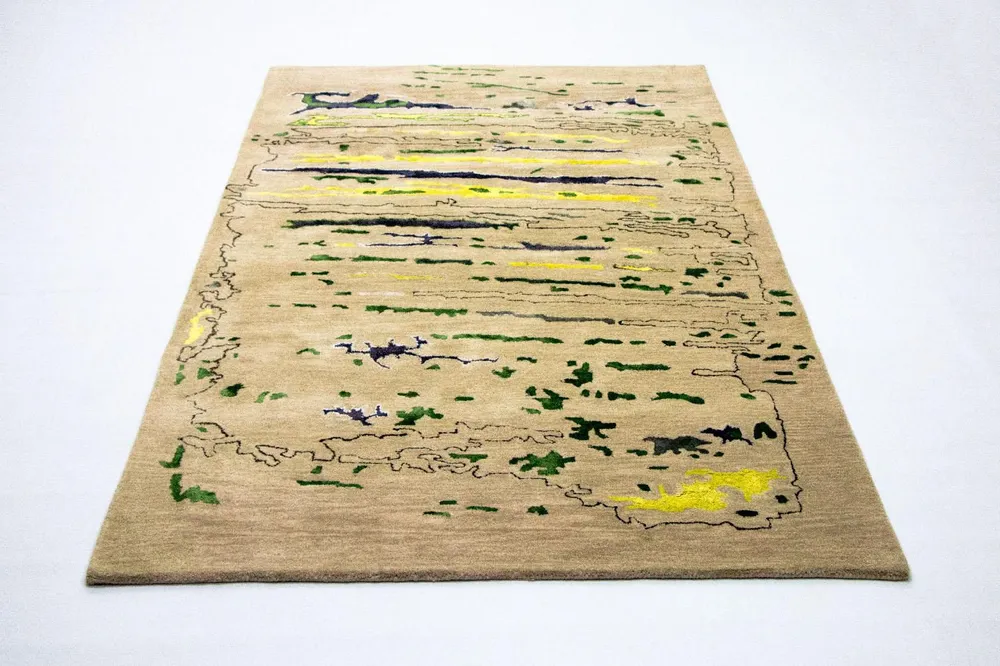 Designer teppe - 243 x 153 cm - flerfarget