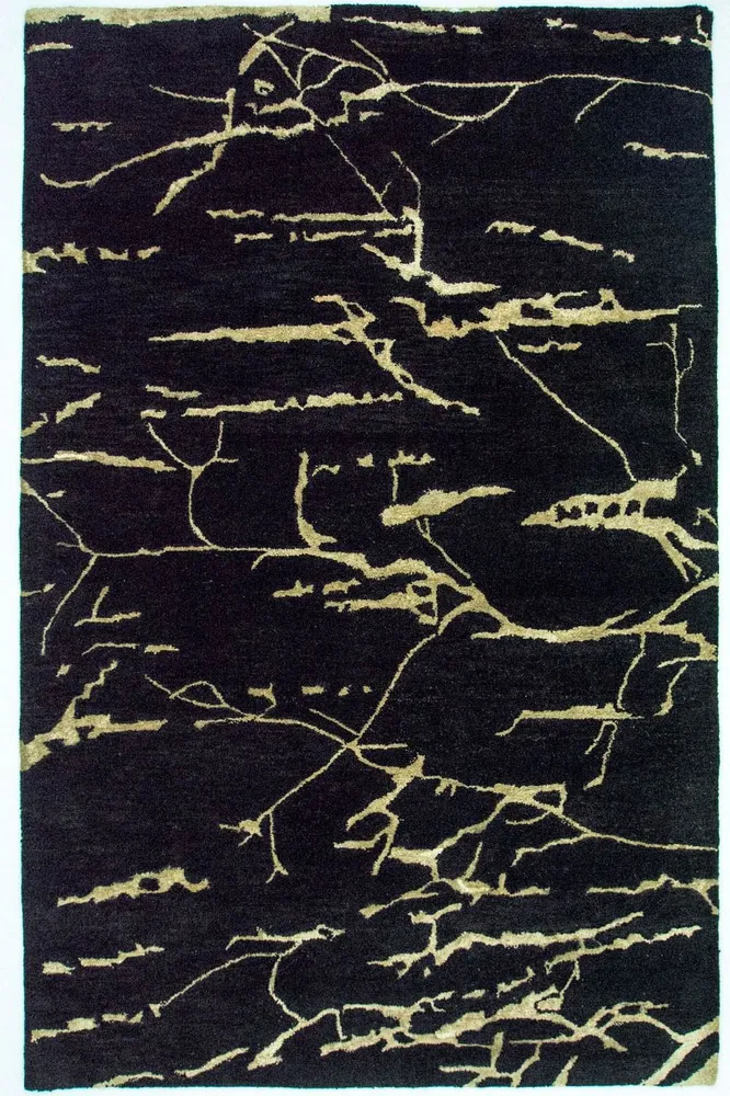 Designer teppe - 243 x 155 cm - blå