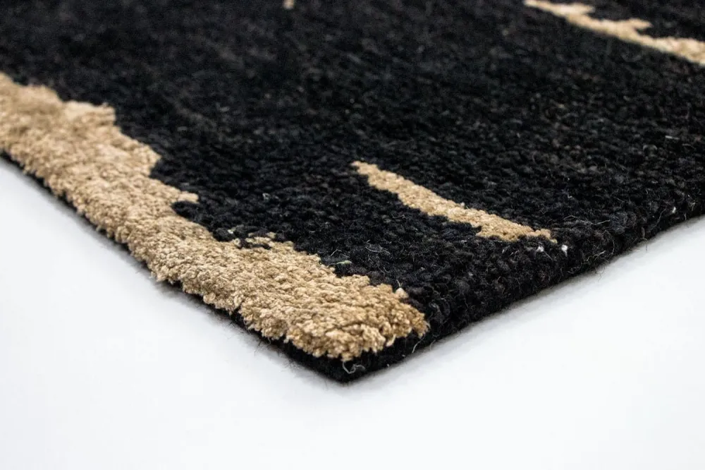 Designer teppe - 243 x 155 cm - blå